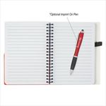 Red Open With Optional Pen Imprint
